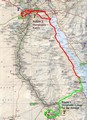 Our Egypt Travel-Map